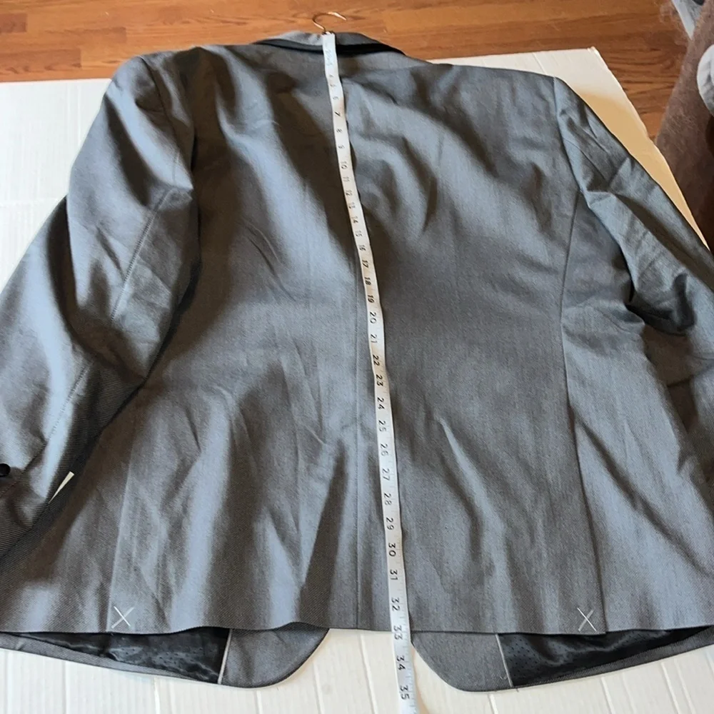NWT-J.Ferrar-Big& tall-52 REG-silver twill-Evening edition-sports coat/jacket.